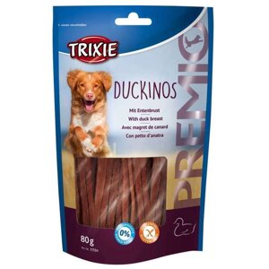 Ласощі для собак Premio Duckinos палички з качкою 80 г Trixie 31594