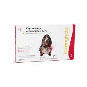 Стронгхолд Stronghold краплі для собак 10-20 кг 1 піпетка Zoetis в Харківській області от компании Интернет Ветаптека 7 слонов