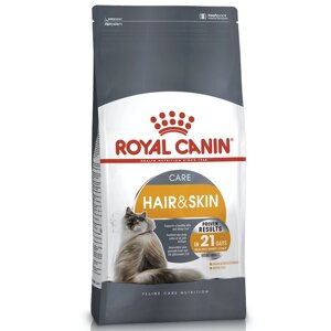 Сухий корм для котів Hair and Skin Care для еластичності шкіри та краси вовни 400 г Royal Canin