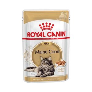 Корм для котів Роял Royal Canin павук FBN WET MAINECOON AD майнкун павуч 85 г