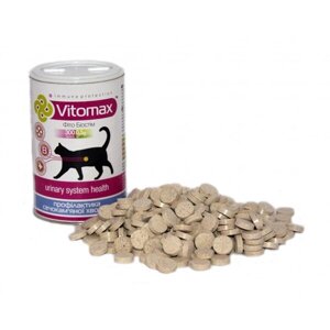 Вітаміни Vitomax для котів проти серолітіазу 300 таблеток