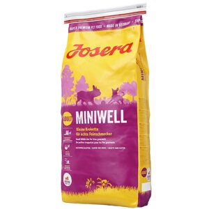 Сухий корм для собак дрібних порід Miniwell з свійським птахом 900 г Josera