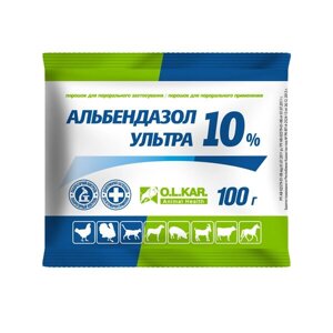 Альбендазол ультра 10% 100 г О. Л. Кар