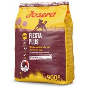 Сухий корм для собак Fiesta plus з м'ясом птиці та лососем 900 г Josera