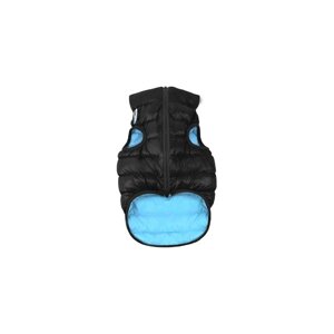 Курточка для собак двусторонняя черно-голубая AiryVest S35 Collar