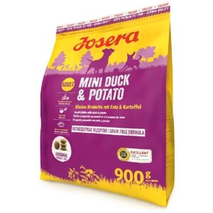 Сухий корм для собак малих порід Mini duck and Potato з качкою та картоплею 900 г Josera