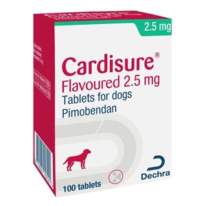 Cardisure (Кардишур) 2,5 мг при сердечной недостаточности собак №10 Dechra в Харьковской области от компании Интернет Ветаптека 7 слонов