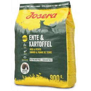 Сухий корм для собак Ente and Kartoffel беззерновий з качкою та картоплею 900 г Josera