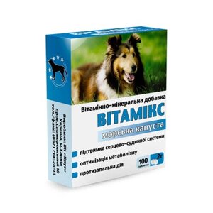 Вітамікс 12 для собак морська капуста №100 Коло в Харківській області от компании Интернет Ветаптека 7 слонов