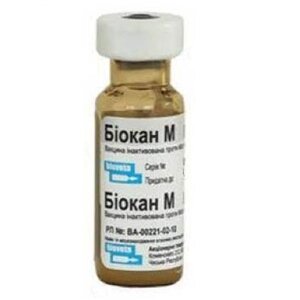 Вакцина Біокан М 1 доза BioVeta Чехія