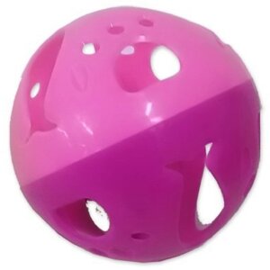 Іграшка для кішок та собак Кулька з дзвіночком пластиковий 9 см