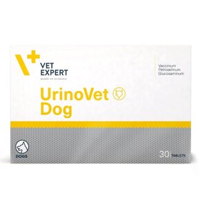 Таблетки для собак UrinoVet Dog для підтримки сечовидільної функції №30 VetExpert