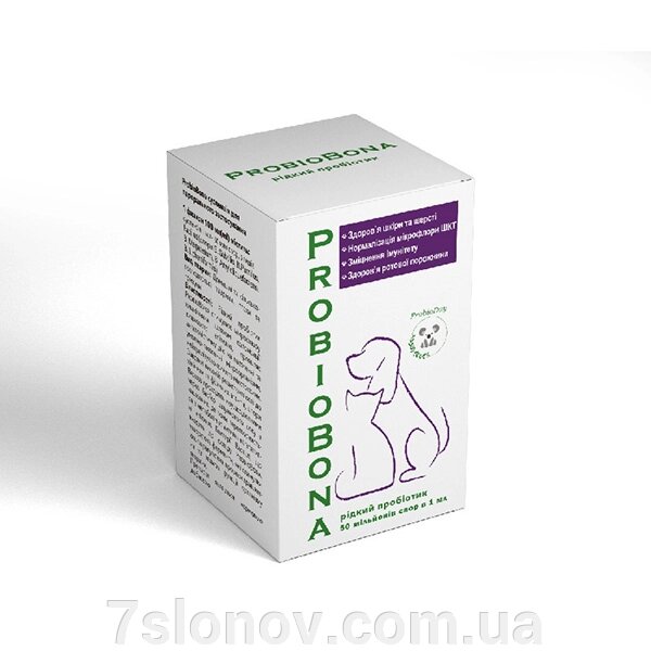 ProbioBona рідкий пробіотик для тварин 100 мл із шприцем від компанії Інтернет Ветаптека 7 слонів - фото 1