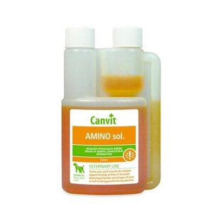 Розчин Аміносол Canvit Amino sol імуномодулюючий комплекс для всіх видів тварин 250 мл Biofaktory