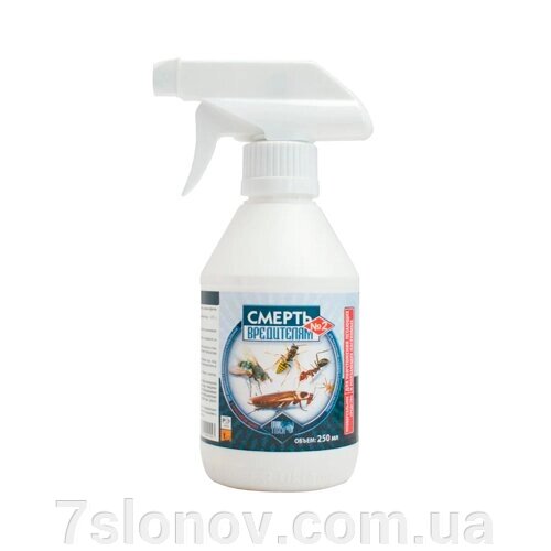 Репелент спрей-інсектицид Смерть шкідникам № 2 від комах 250 мл ІталТайгер від компанії Інтернет Ветаптека 7 слонів - фото 1