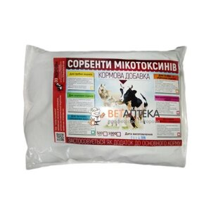 Сорбент микотоксинів для кормів тваринного походження 0,5 кг червоний укрветбіофарм