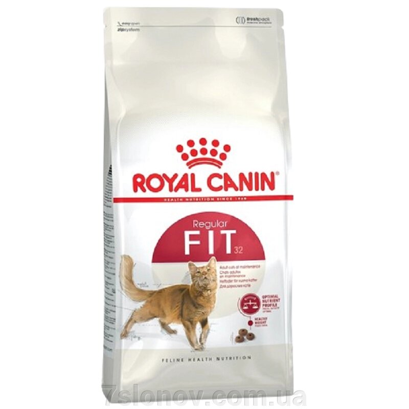 Сухий корм для котів Fit 32 мають доступ на вулицю 1 кг Royal Canin від компанії Інтернет Ветаптека 7 слонів - фото 1