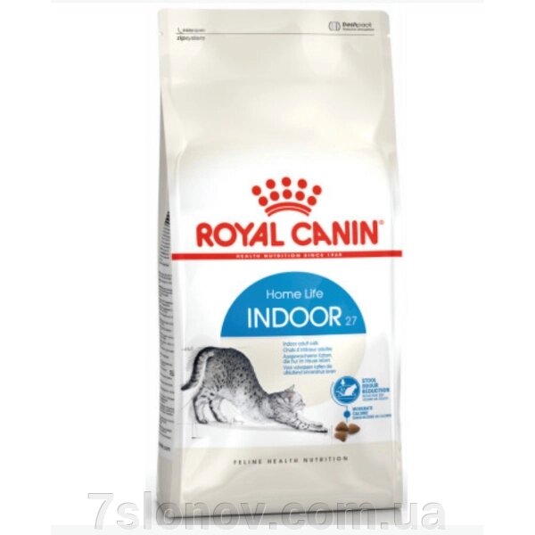 Сухий корм для котів Indoor 27 , що живуть у приміщенні 400 г Royal Canin від компанії Інтернет Ветаптека 7 слонів - фото 1