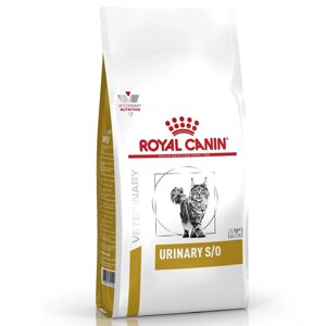 Сухий корм для котів Urinary S/O при захворюваннях сечових шляхів 1 кг Royal Canin