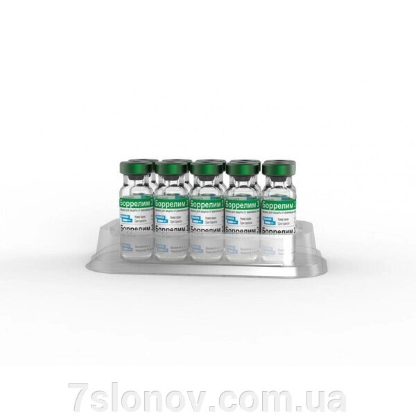 Вакцина Боррелім-3 Borrelym-3 BioVeta1 доза Чехія від компанії Інтернет Ветаптека 7 слонів - фото 1