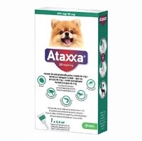 Ataxxa Spot On краплі від паразитів для собак до 4 кг
