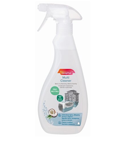 Beaphar MultiI-Cleaner Спрей з пробіотиками, від запаху та плям, 500 мл