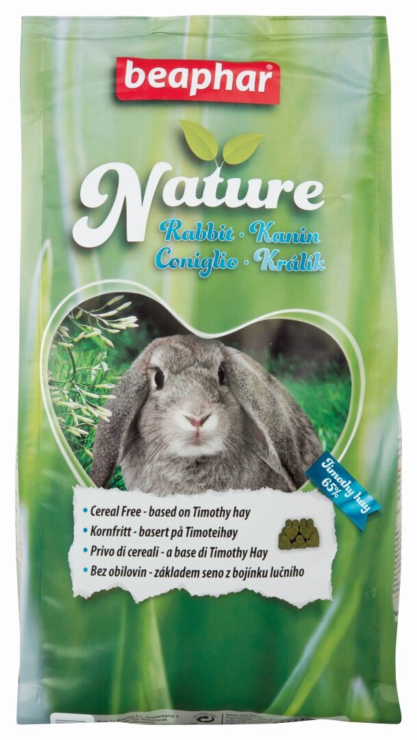 Beaphar Nature Rabbit - беззерновий корм з тимофіївкою для кроликів 1250 г від компанії ПП Блищик - фото 1