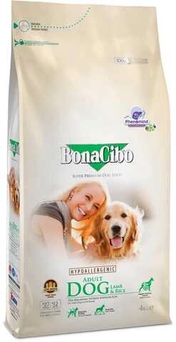 BonaCibo Adult Dog Ягня & Рис 4 kg від компанії ПП Блищик - фото 1