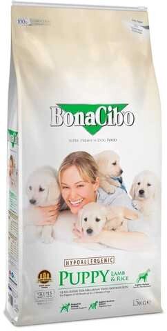 BonaCibo Puppy Ягня & Рис 15 кг від компанії ПП Блищик - фото 1