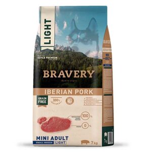 BRAVERY Iberian Pork Mini Adult, сухий корм для дор. собак дрібних порід,з іберійською свининою 2kg