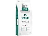 Brit Care Senior All Breed Lamb & Rice Сухий корм для літніх собак з ягняком і рисом 12 кг від компанії ПП Блищик - фото 1