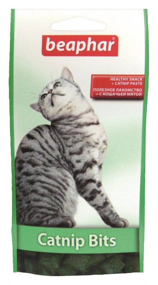 Catnip Bits хрусткі подушечки з котячою м'ятою для котів та кошенят 150г від компанії ПП Блищик - фото 1