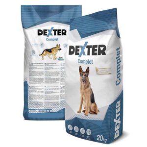 Декстер Компліт-повнораціонний корм для дорослих собак великих порід, 20 кг