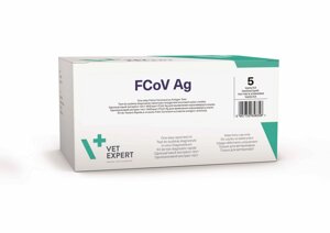 FCoV Ag – коронавірус кішок, експрес-тест 5шт