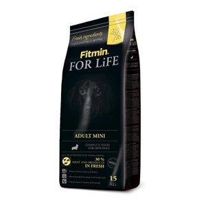 Fitmin dog For Life Adult Mini корм для дорослих собак малих порід,15 кг