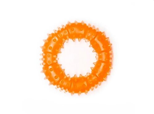 Fox Іграшка для собак кільце із запахом ванілі 9 см, помаранчевий 80 г