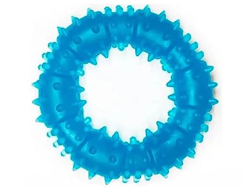 Fox Іграшка для собак кільце із запахом ванілі 9 см, синє 80 г