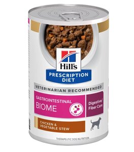 Hill's Prescription Diet Biome Dog Ragout with Chicken вологий корм для собак із чутливим травленням 354г