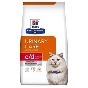 Hills Feline C/D Mul Strs Лікувальний корм для котів з куркою при стресі 1.5кг