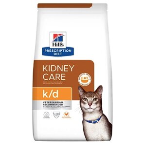 Hills PD Feline K/D Лікувальний корм для котів з Тунцем при захворюванні нирок 8кг