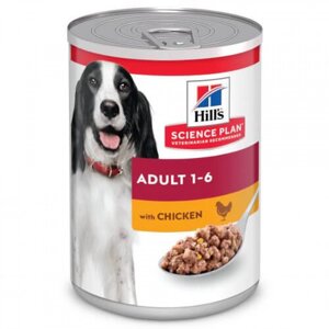 Hills Wet SP Can Adult -для дорослих собак, з куркою, консерва, 370г