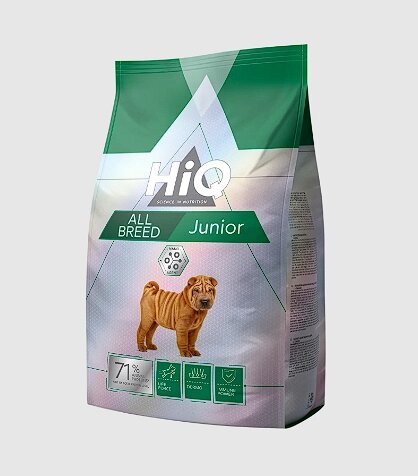 HiQ All Breed Junior Сухий корм для цуценят та молодих собак всіх порід 2,8кг від компанії ПП Блищик - фото 1