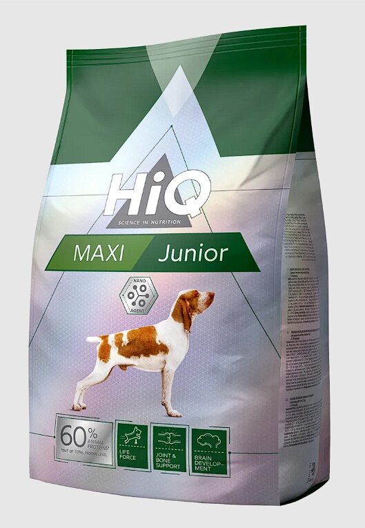 HiQ Maxi Junior Сухий корм для молодих собак великих порід 2,8кг від компанії ПП Блищик - фото 1