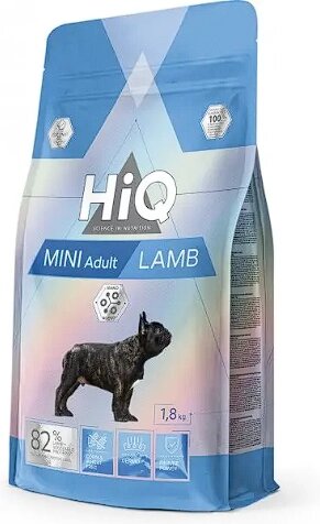 HiQ Mini Adult Lamb Сухий корм для дорослих собак малих порід  1.8кг від компанії ПП Блищик - фото 1