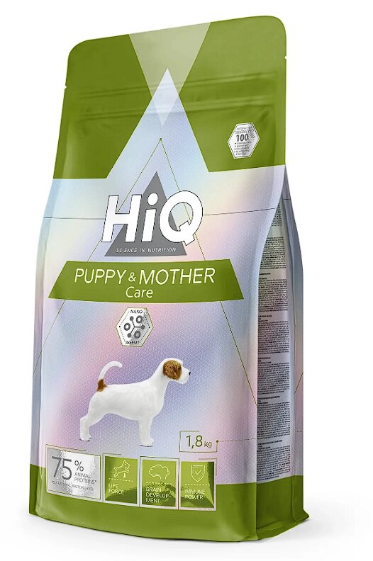 HiQ Puppy and mother care Сухий корм для цуценят всіх порід 1.8кг від компанії ПП Блищик - фото 1