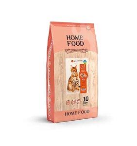 Home food CAT ADULT Для активних «Курочка та креветка» 1.6кг