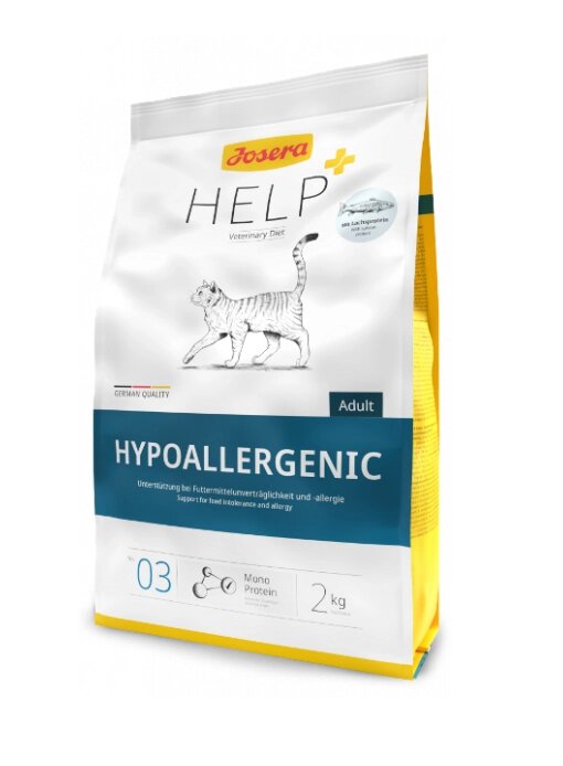 Josera Help Hypoallergenic Cat при непереносимості корму та алергії 2кг від компанії ПП Блищик - фото 1