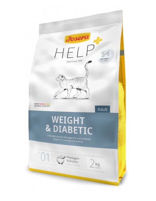 Josera Help Weight & Diabetic Cat при надмірній вазі та діабеті 2кг від компанії ПП Блищик - фото 1