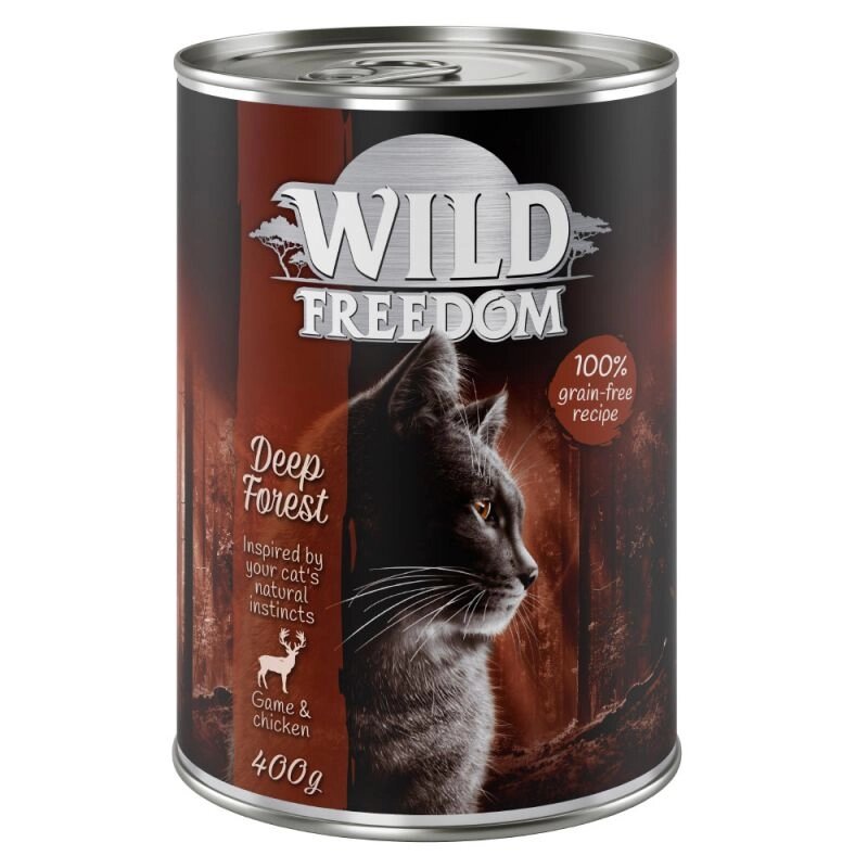 Консерва Wild Freedom Adult 6 x 400 г від компанії ПП Блищик - фото 1