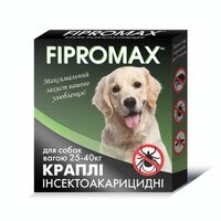 Краплі FIPROMAX д/середніх собак вагою 25-40 кг від компанії ПП Блищик - фото 1